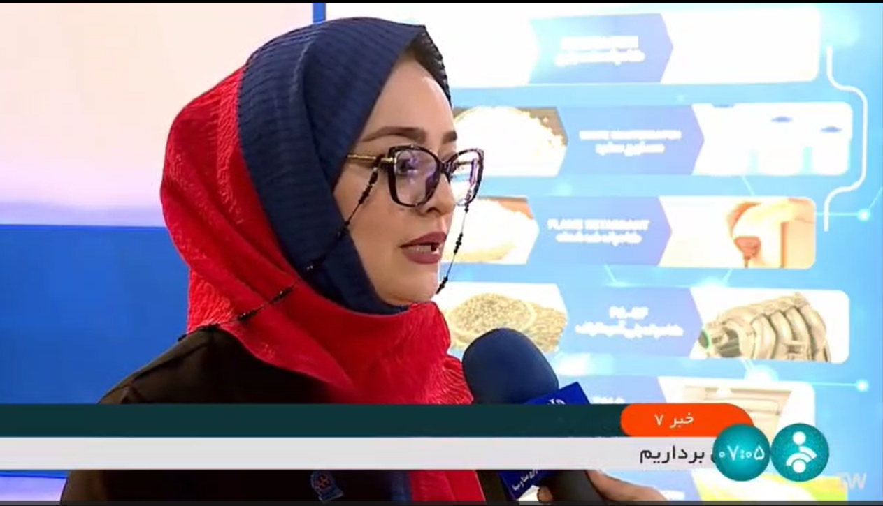 شرکت دانش بنیان رخشان پلیمر در شبکه خبر سیما